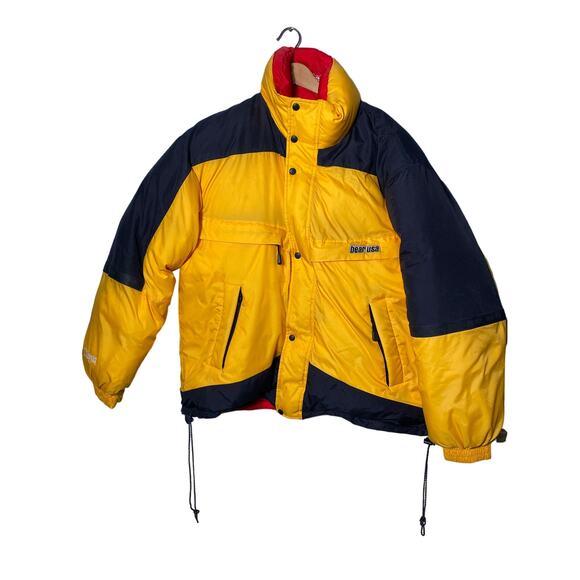 VTG BEAR USA RN 90680 EXTREME WEATHER EXPEDITION REVERSIBLE DOWN JACKET MEN'S XL - Picture 2 of 16